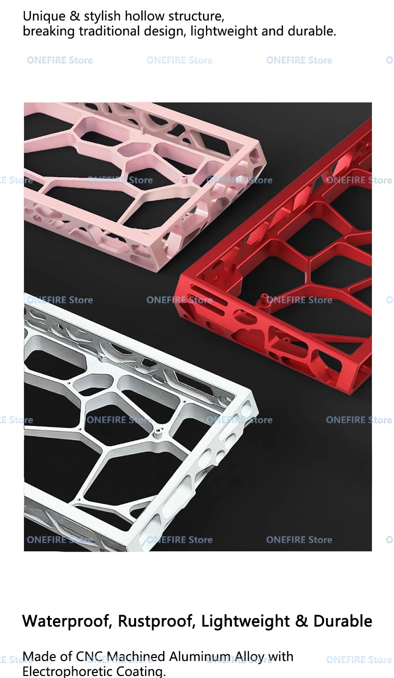 Wooting 60HE GH60 Holy60 Hollow Aluminum Keyboard Case Shell 60% Keys Layouts For Mad 60he Raven61 Aula Win60 GT60 Keyboard