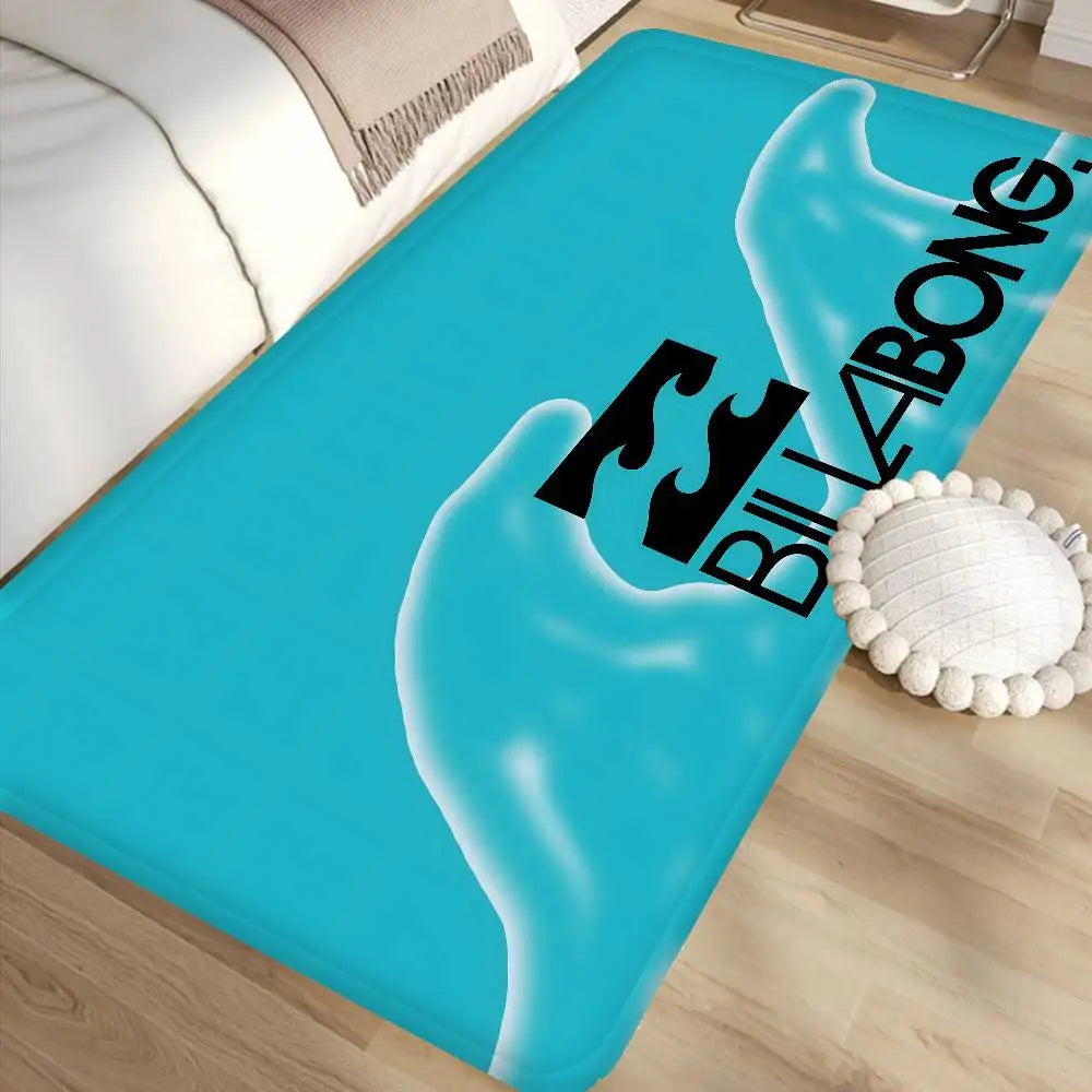 Fashion Billabongs Anime Room Mats Cheaper Anti-slip Modern Living Room Balcony Printed Modern Home Decor