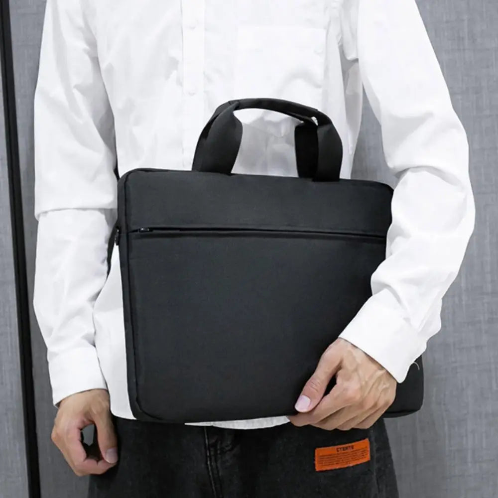 Universal Laptop Sleeve Case Shockproof Large Capacity Laptop Handbag Ultra Thin Business Notebook Cover Tablet Protective Pouch