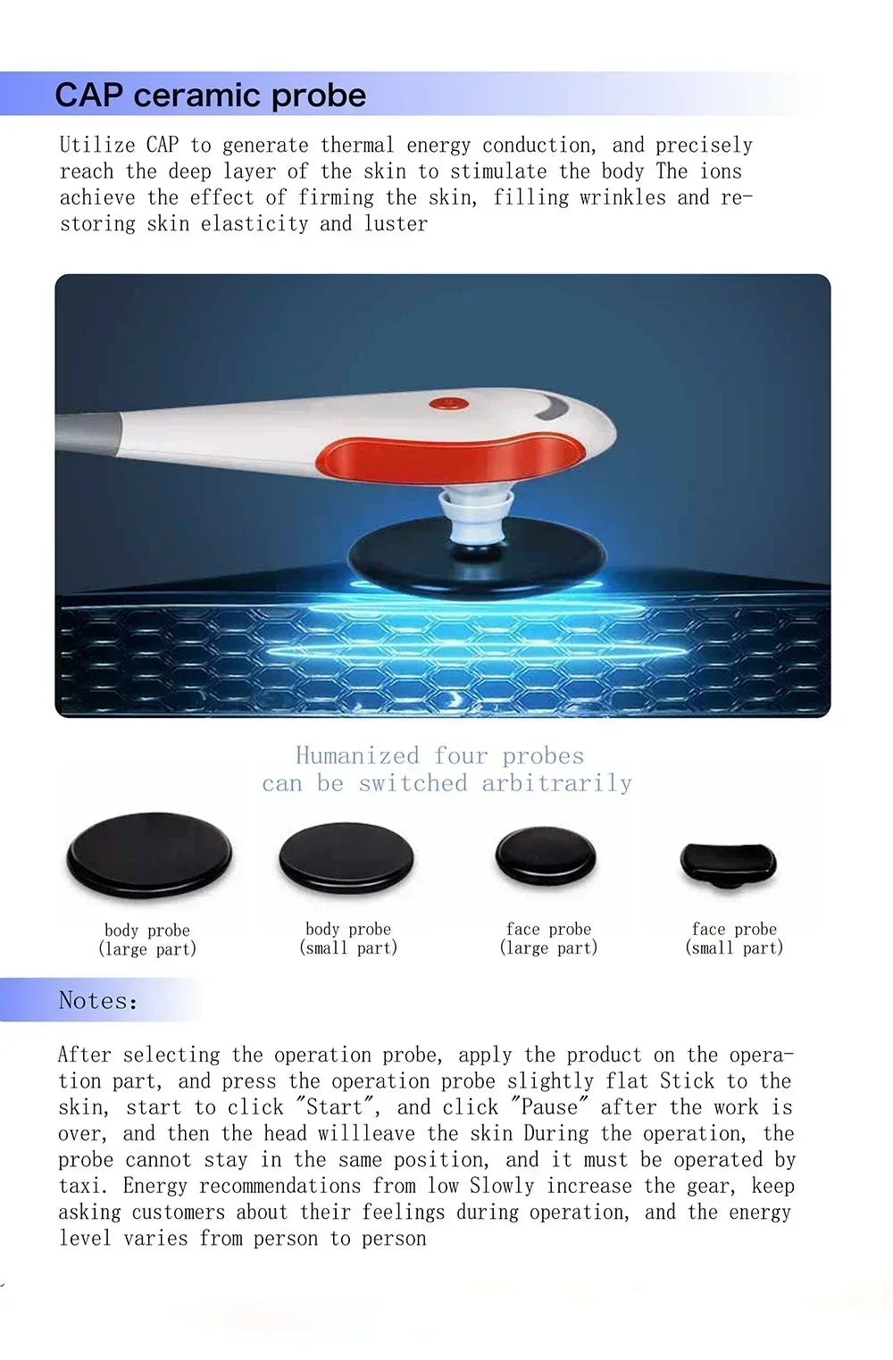 Portable 448KHZ Tecar Therapy RET CET Diathermy Body Sliming Machine Pain Relief Skin Tightening Deep Care 2023 NEW
