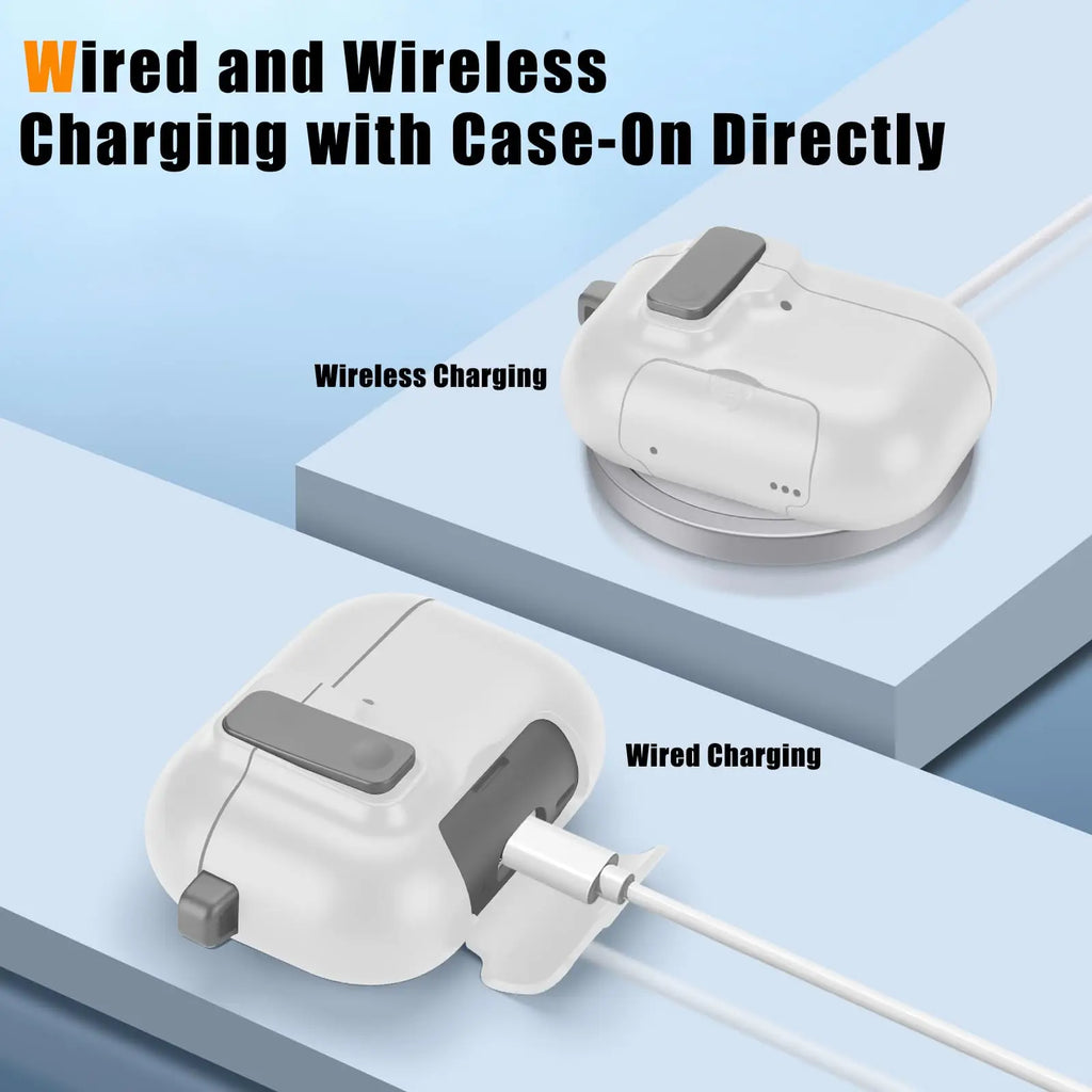 For AirPod Pro 3 Case with Keychain Lanyard Anti Loss Headphone Cover Sand Stone Switch Case for Men Women Air Pods Pro 3 Cases