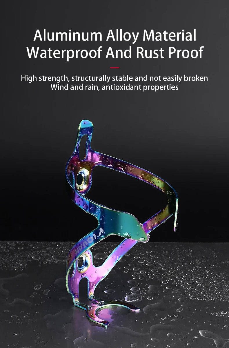 Aluminum Alloy Bicycle Bottle Cage Colorful Road Mountain Bike Bottle Holder Ultralight MTB Waterbottle Holder Bike Parts