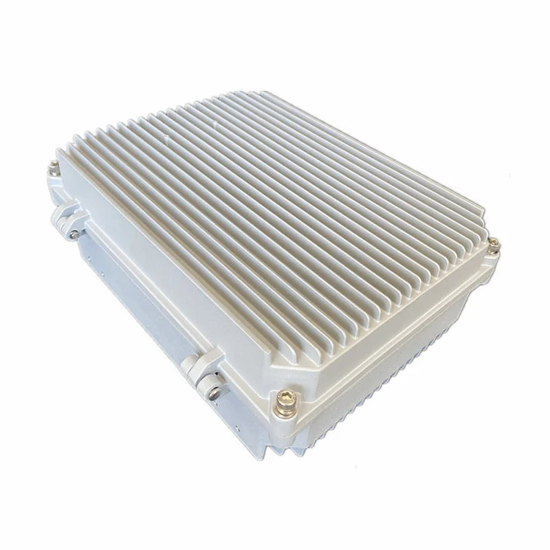 AY370 Series IP67 Aluminum Box Wifi Ribbed Aluminum Case For Omni Directional Antenna