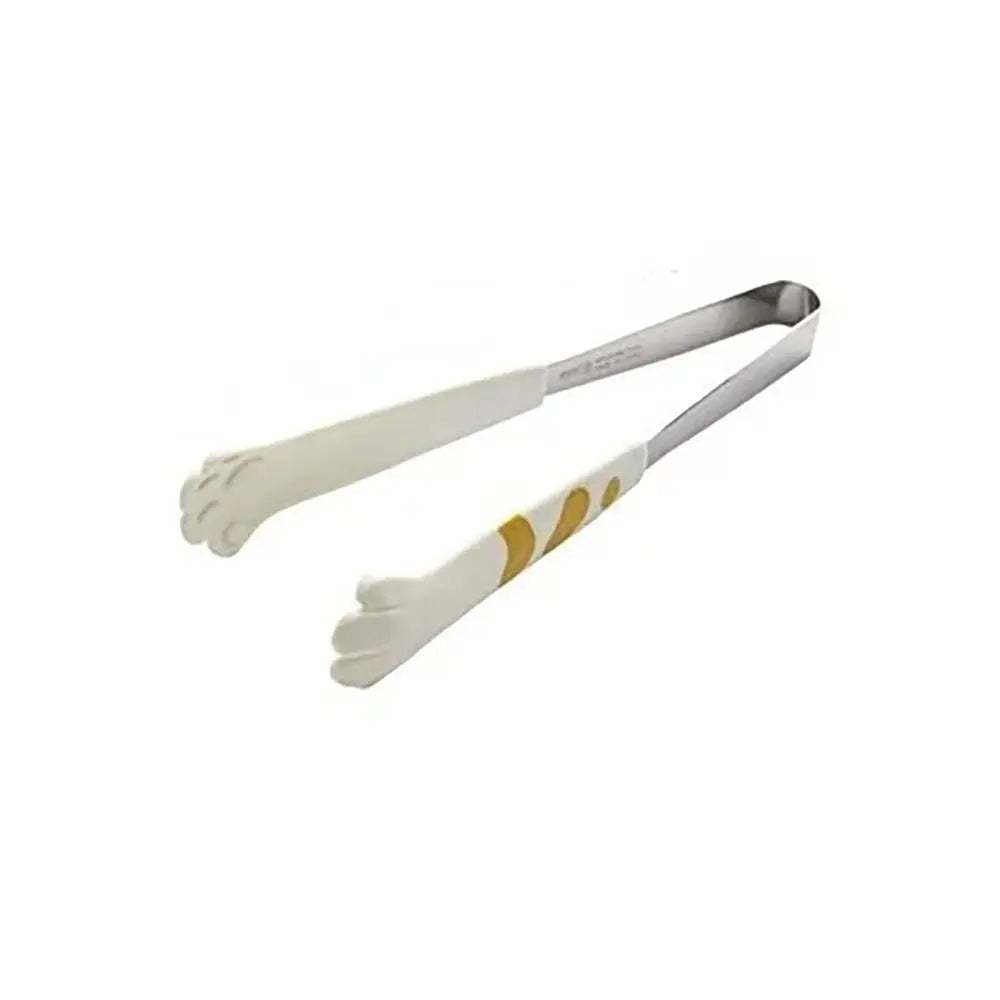 Multifunctional Cat Paw Shape Food Tongs Stainless Steel Kitchen Gadgets Meal Tongs Sandwich Baking Clip Barbecue Tongs