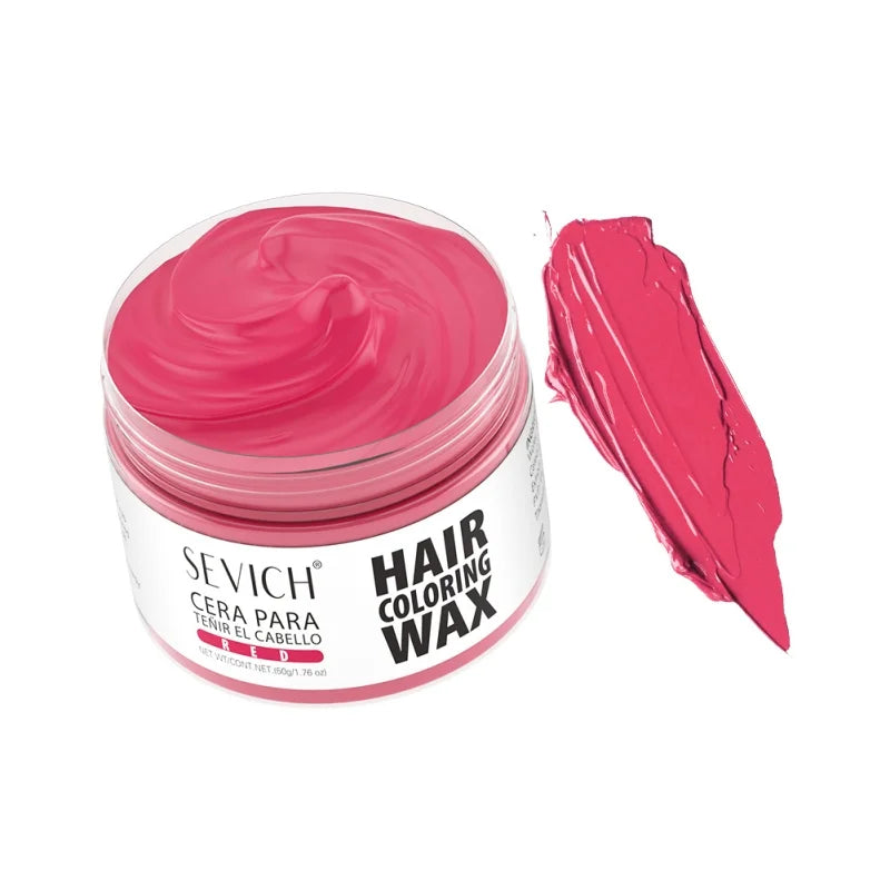 13 Colors Halloween Hair Colour Wax 50g/120g DIY Temporary Dye Hair Mud Wax Hair Colour Cream For Daily Party Cosplay Men&Women
