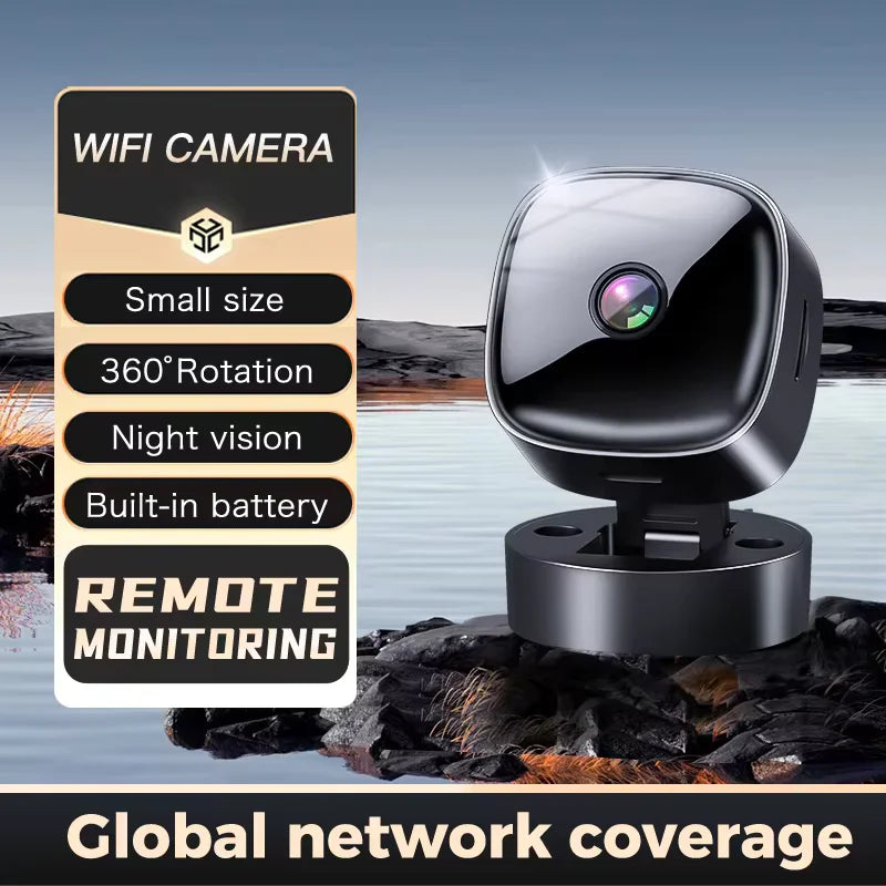WiFi Camera Wireless Night Vision Camera HD Mini Camera Security Montion Detection Home Anti theft USB Camera Wall use