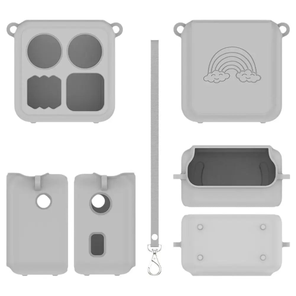 Small Audio Player For Yoto Mini, 360° Shockproof Cover with Lanyard, Lightweight Protector with Waterproof Stain-Resistant