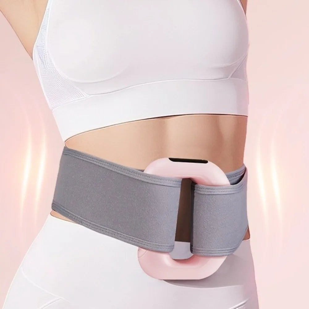 Ergonomic Electric Fascia Massage Ring Fat Burning with Belt Electric Body Slimming Machine Low Noise 5 Adjustable Speed