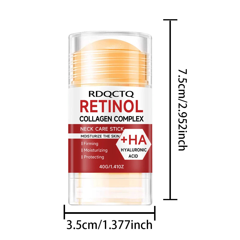 1/2PCS 40G Retinol Face & Neck Treatment Bar: Firming Elasticity Care with Hydration & Refined Texture Skin Products