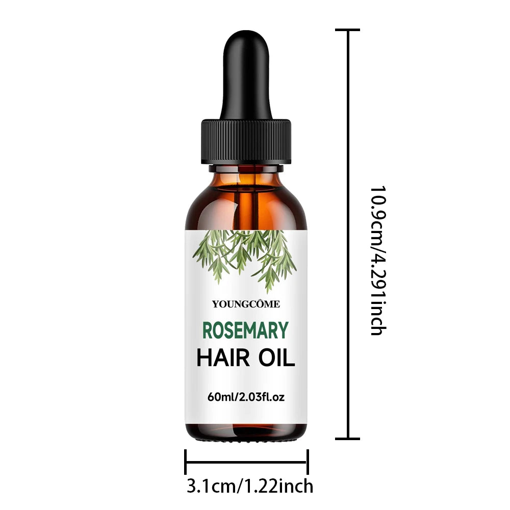 Rosemary Dense Hair Essential Oil Veganic Lavender Repair Hairs Damage Prevent Hair Loss Smooth Hairs Nourish Hair Care Oil 2025