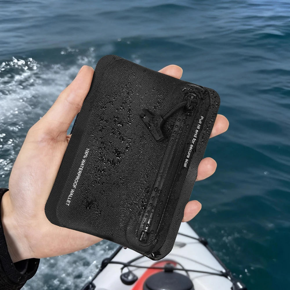 Waterproof Zipper Coin Purse Outdoor Lightweight EDC Pouch Unisex Earphone Credit Card Cash Storage Mini Carry Pouch