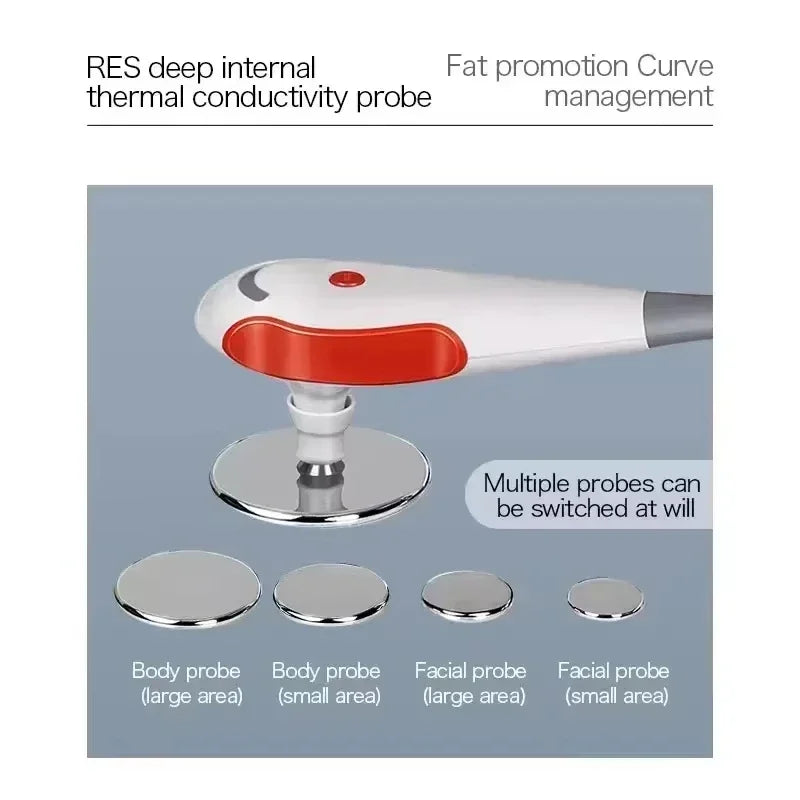 Portable 448KHZ Tecar Therapy RET CET Diathermy Body Sliming Machine Pain Relief Skin Tightening Deep Care 2023 NEW