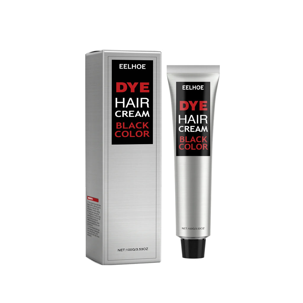 EELHOE Hair Dye Cream Smooth Silky Long Lasting Vibrant Color Nourishing Fashion Gentle Formula Protect Hair Coloring Cream 100g