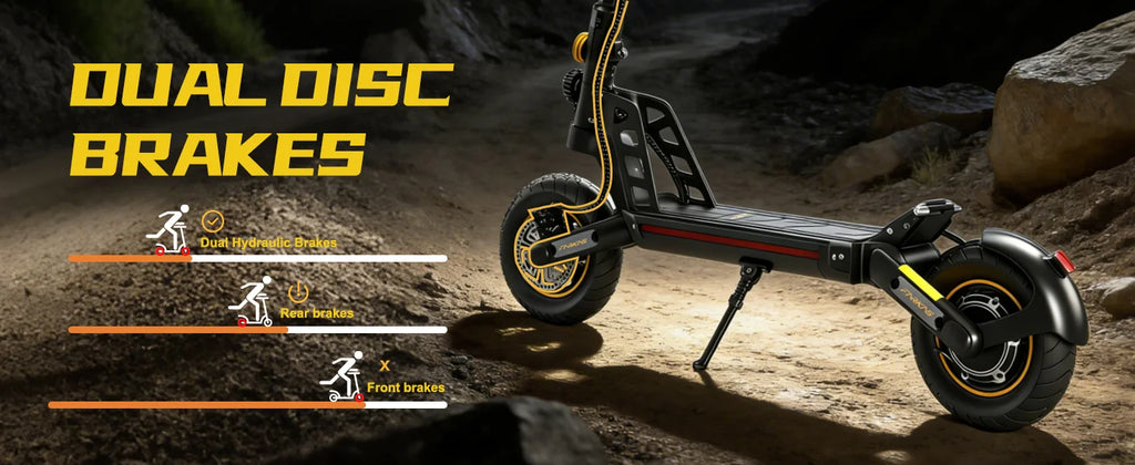 MX-17 Foldable E-Scooter for Adults 800W 48V 10.4Ah Max Speed 55KM 10 Inch Tires Large LED Display Folding E Scooter
