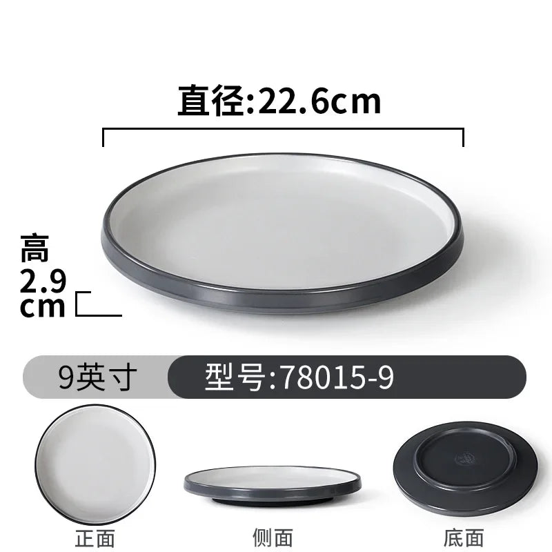 1PCS Tableware/high-end Cold Dish Plates/non Fragile Plates/bowls/sushi Plates, Japanese Style,A5 Food Grade Melamine