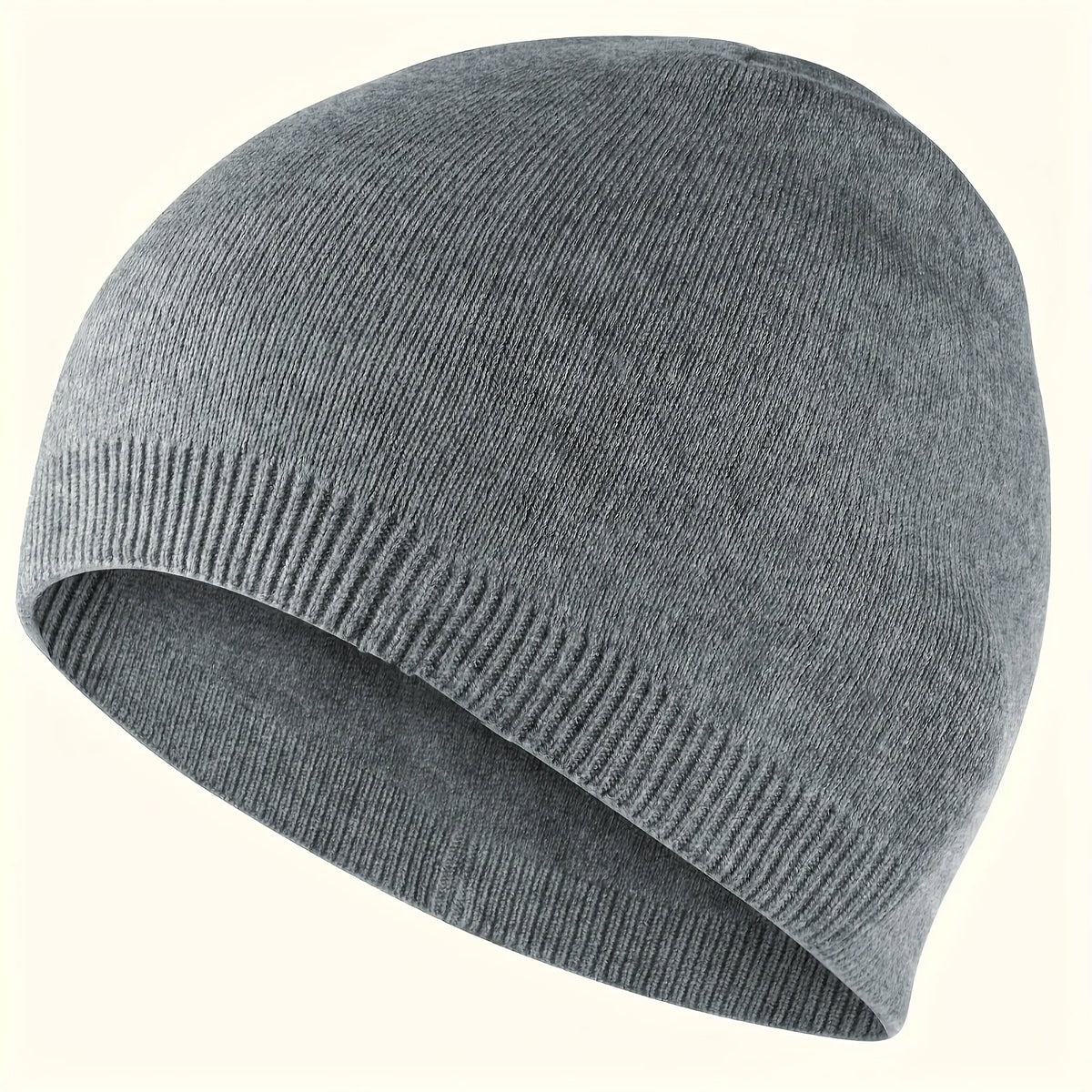 Winter Knitted Beanie Hat Unisex Soft Warm Windproof Running Cap Breathable Hiking Cycling Outdoor Sports Pullover Earmuffs Hat