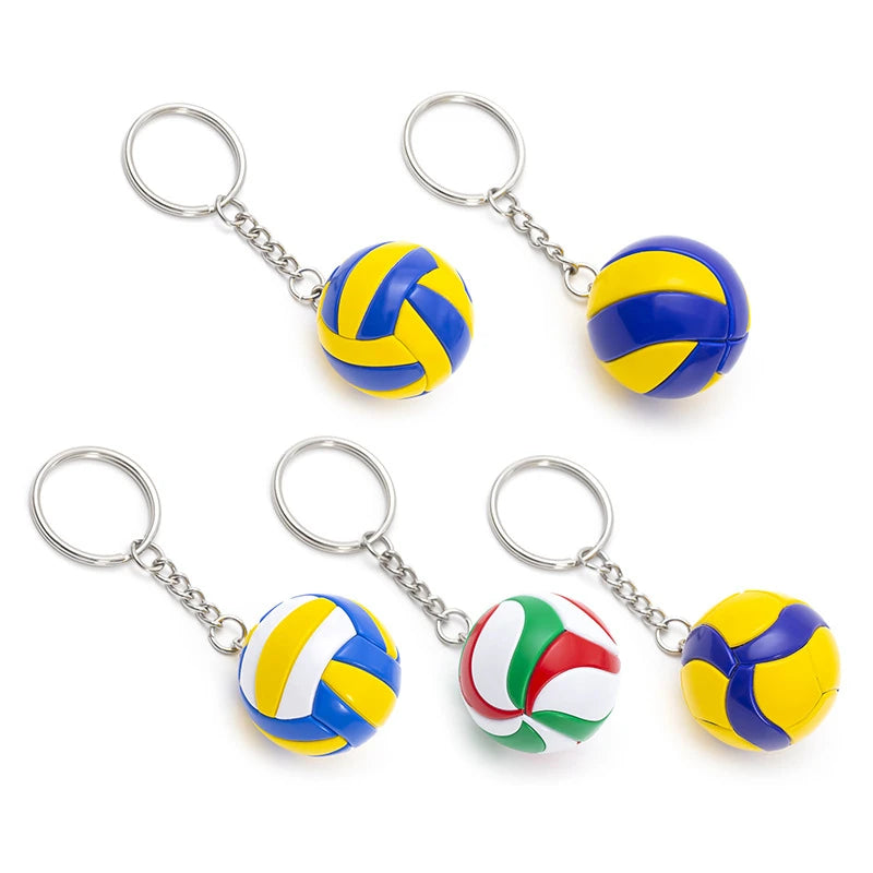 PVC Volleyball Keychain - Business Gifts Beach Volleyball Ornaments