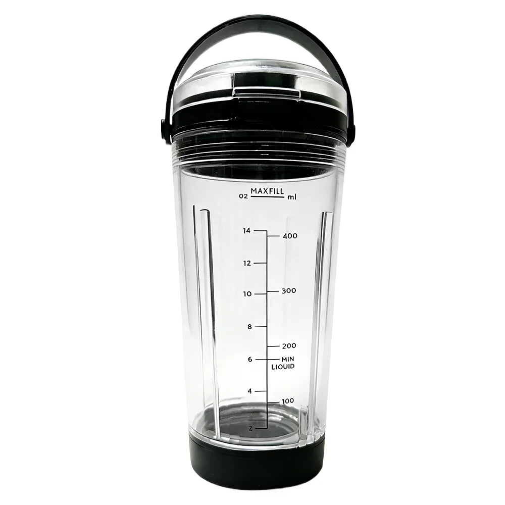 Blender Cup for Ninja Blast BC151BK /BC100 Series Portable Blender For Shakes and Smoothies BPA Free Leakproof-Lid and Sip Spout