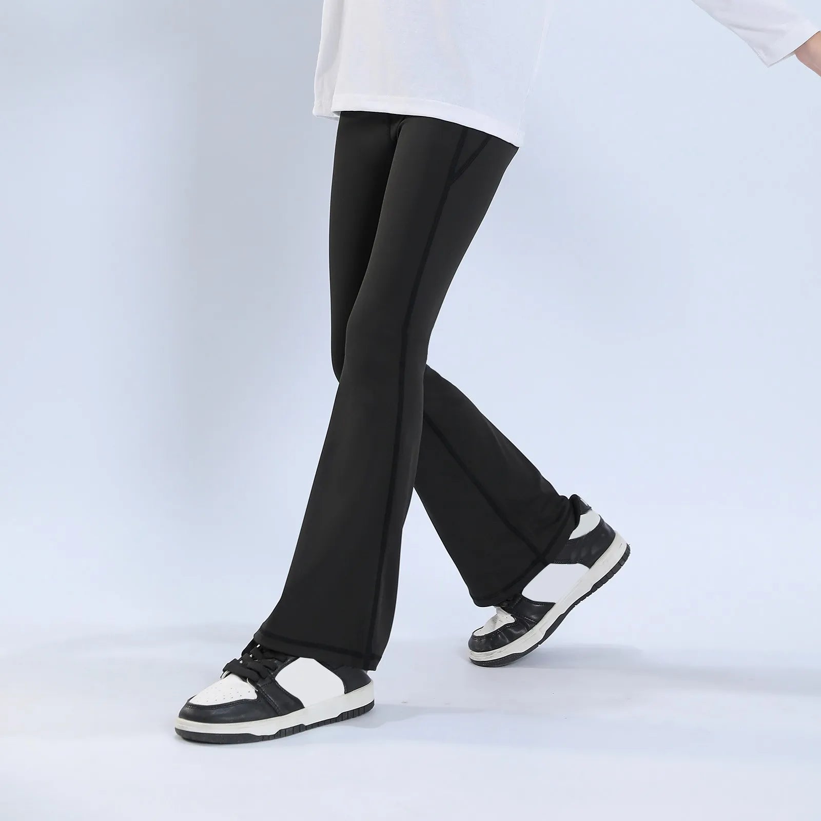 Girl Clothes Size Small Girls' Casual Active Flare Leggings Kids Dance Workout Yoga Pants Comfy Little Girls Skating Pants