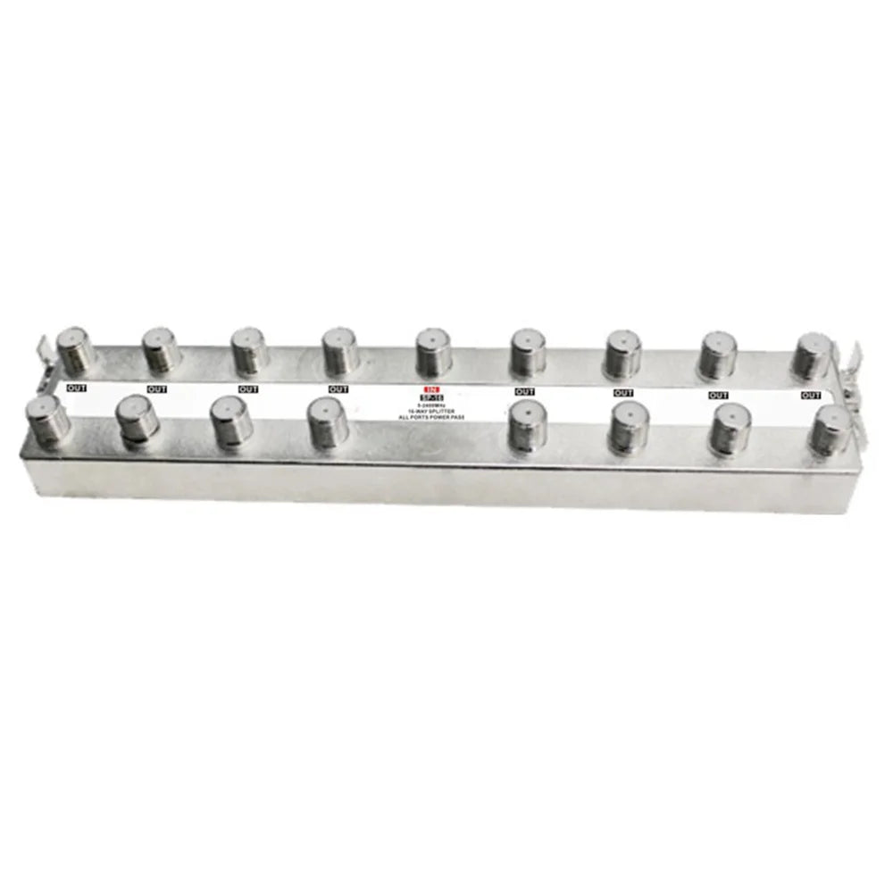 5-2400 MHz 16 Way Out Cable TV Splitter Signal Booster Distribution RF Signal Mixer Satellite TV Splitter Dropshipping Wholesale