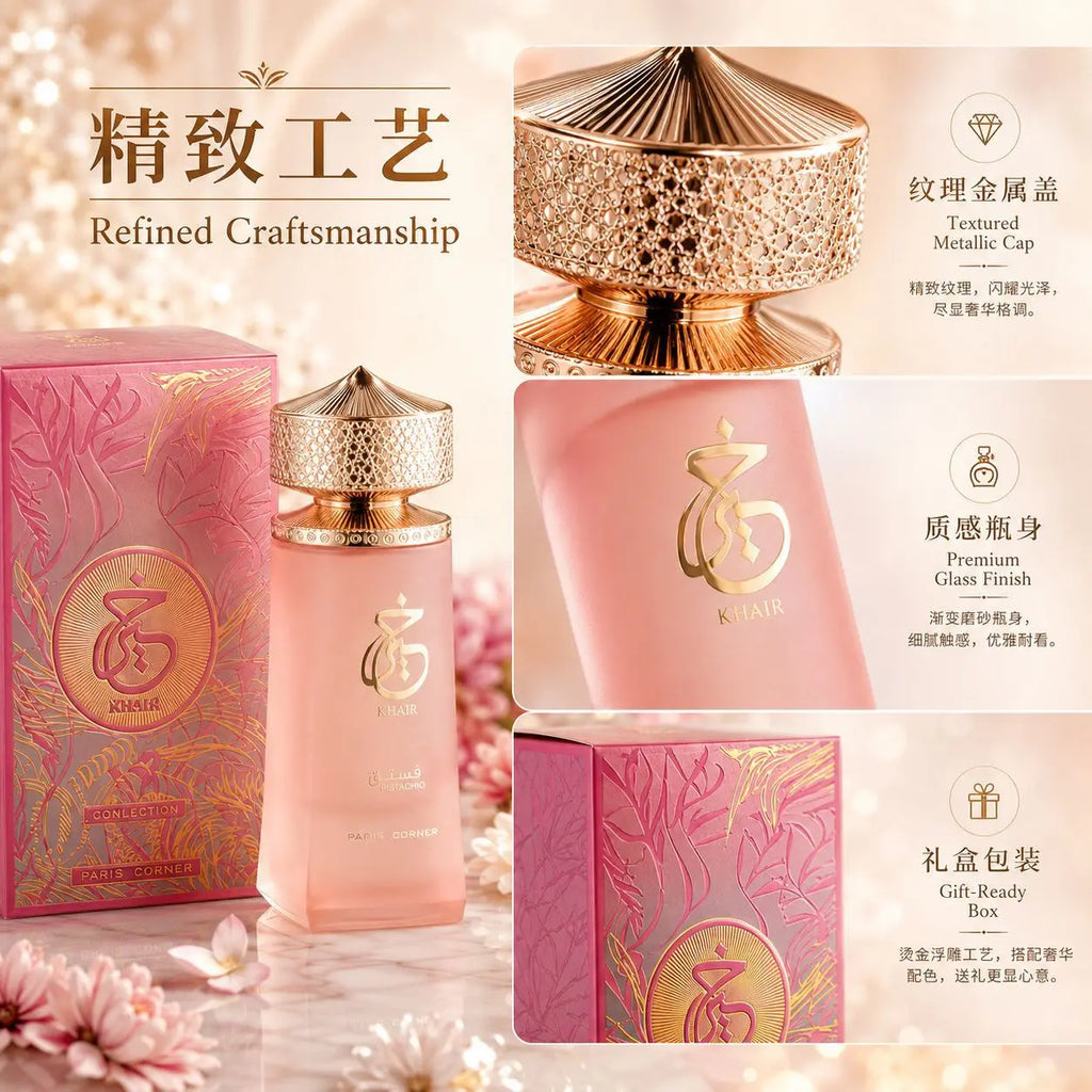 Dubai fragrance Paris Corner men's perfume Arabian 100ml, Southeast Asian women's perfume