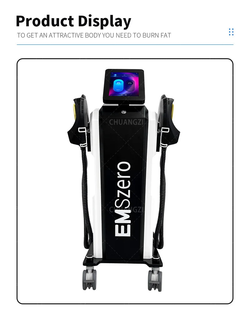 EMSzero Machines Slimming and Shaping Device Nova Electromagnetic Muscle Boosting and Efficient Fat Burning Equipment Slimming a