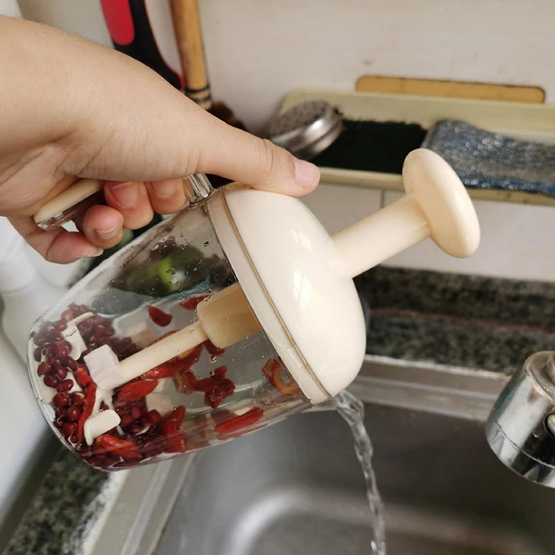 Egg Beater Hand Mixer Semi-Automatic Egg Whisk Milk Frother Handheld Manual Press-type To Beat Egg Whites Baking Tool
