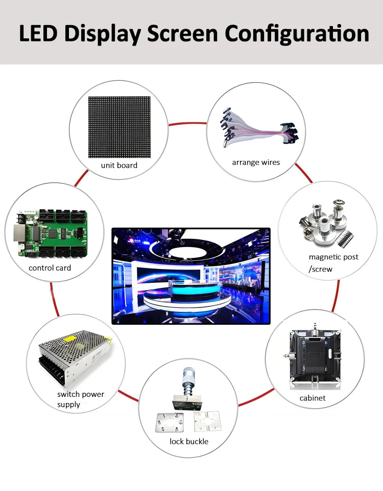 Waterproof Custom LED Displays P1.5 Big Screen Indoor Video Displays Walls Panel For IndoorChip On BoardTransparent Display