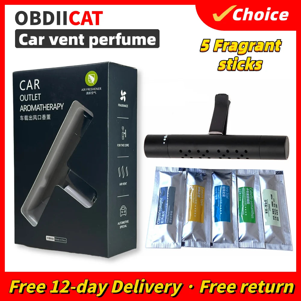 Air Freshener Smell In The Car Styling Air Vent Perfume Parfum Flavoring For Auto Interior Accessorie