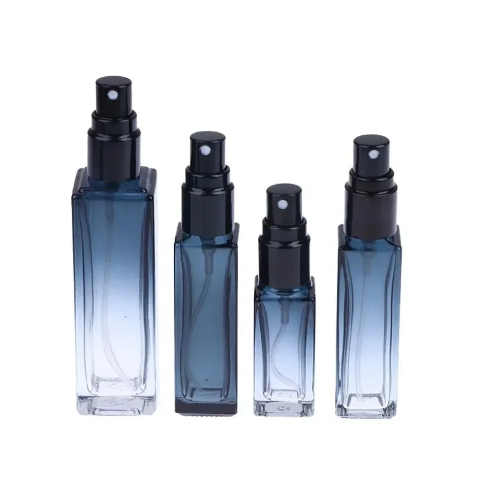 1/3/6PCS SET 5/9/20ml Perfume Bottle Square Glass Spray Empty Bottle Travel Portable Sample Atomizer Refillable Container Mini
