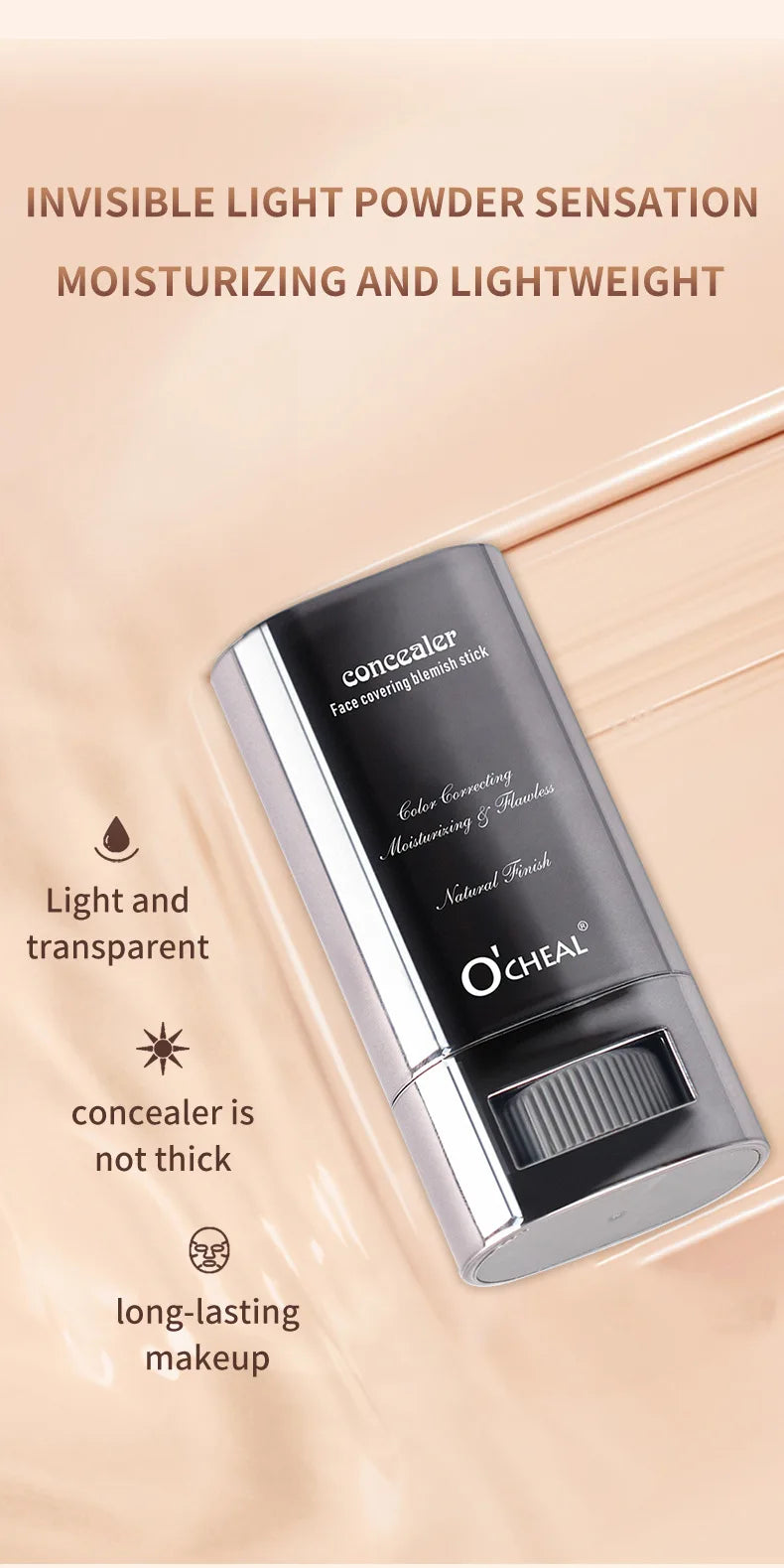 Face Foundation Contour Stick Long Lasting Waterproof Brighten Skin Concealer Pen Nose Contour Cream Contouring Beauty Makeup