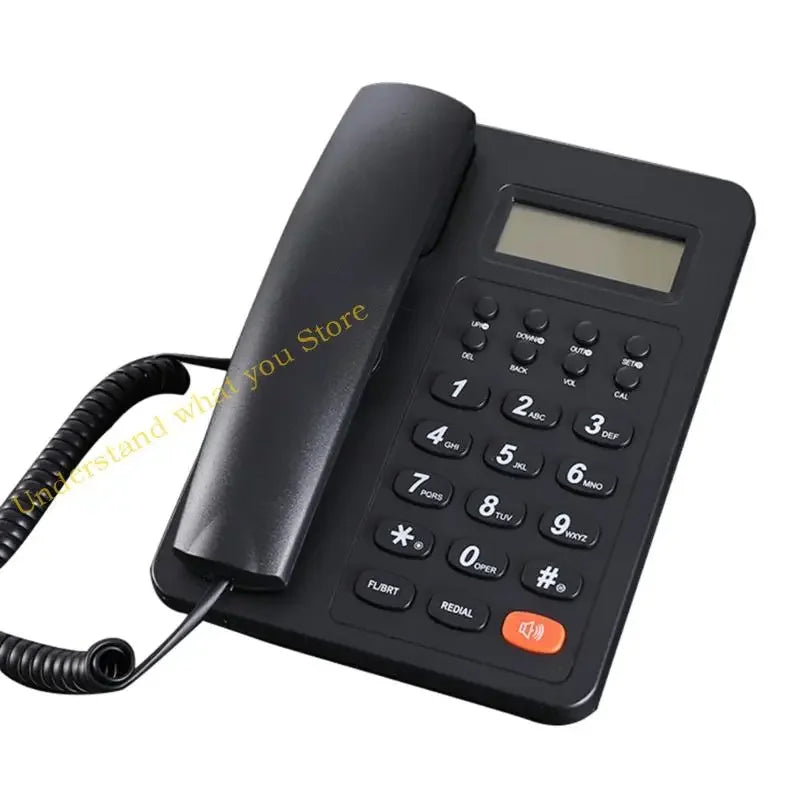J60A Landline Phone KX-T2016 Caller Display Corded Telephone Support for Home Office