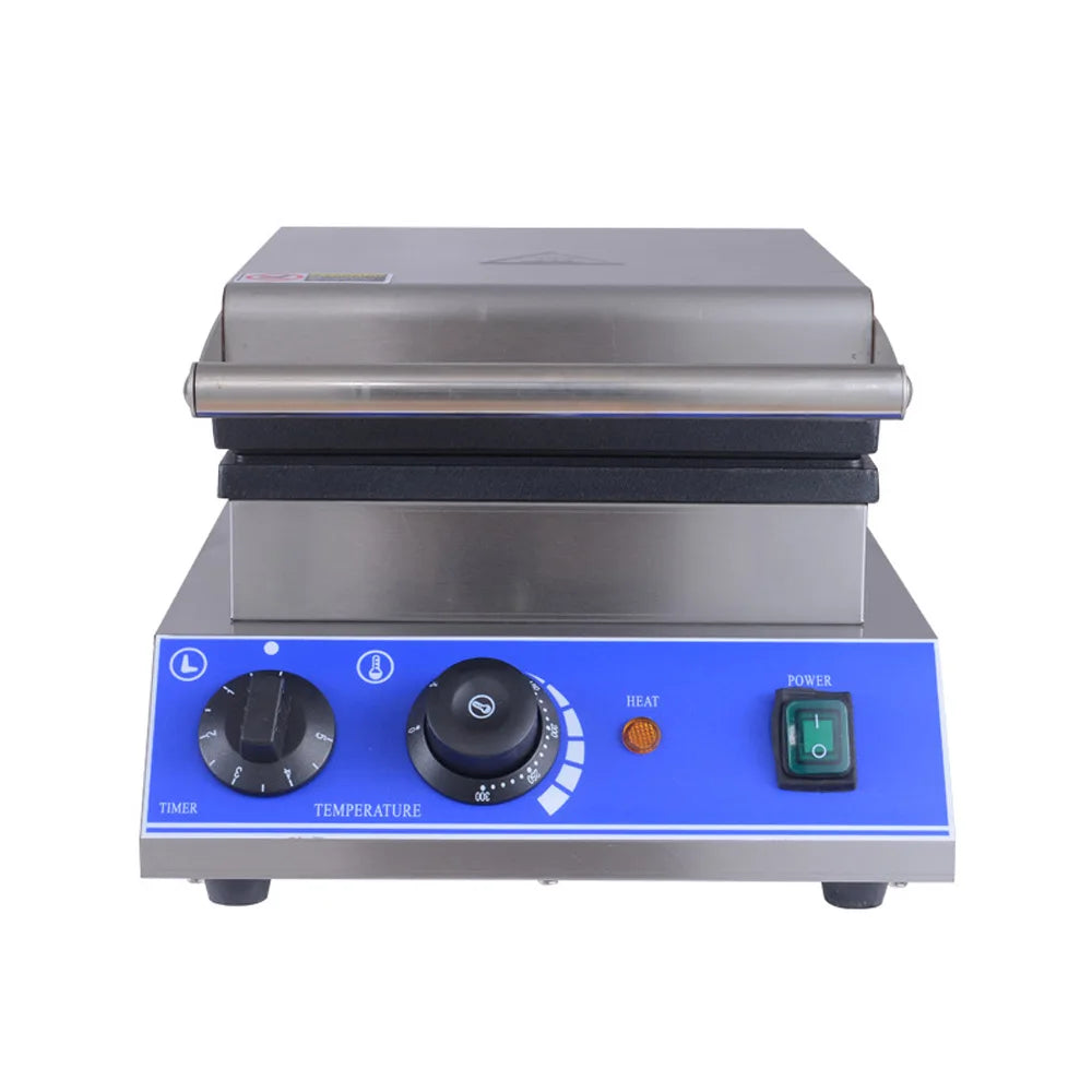 Commercial Waffle Maker Electric Muffin Thermal Lattice Cake Making Machine Square Four-piece Lattice Waffle Machine