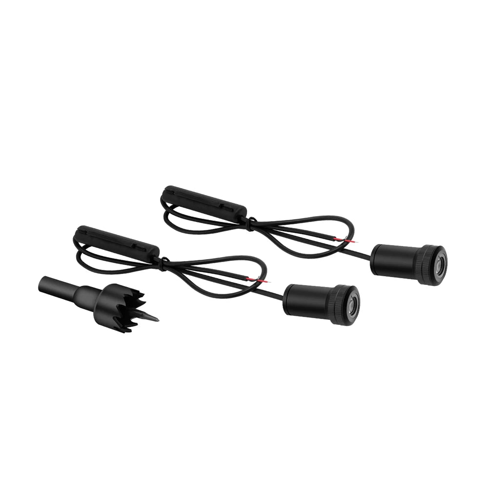 Car Door Logo Projector Light 2pcs Shadow Ghost Light For Mitsubishi Pajero Grandis Eclipse Lancer Outlander ASX Mirage Galant