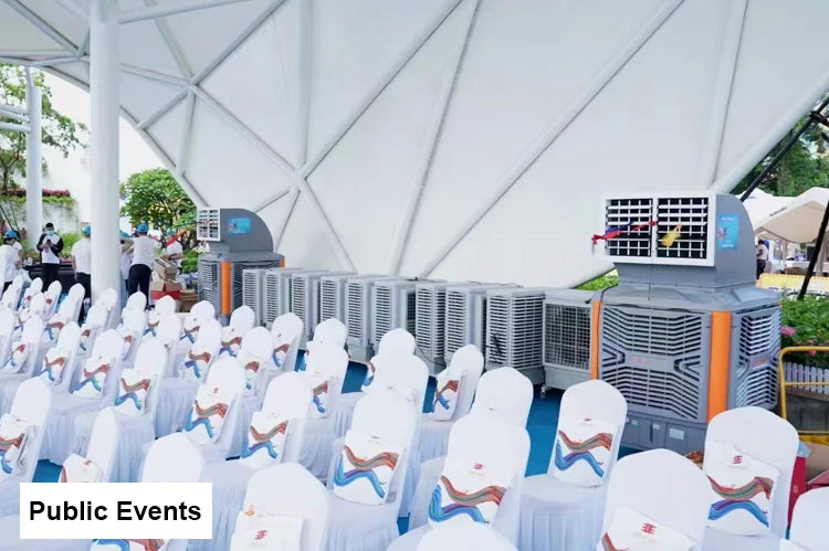 Outdoor Air ConditionRTFANS Indoor Outdoor 20000m3/h Portable Conditioner Evaporative Air Cooler