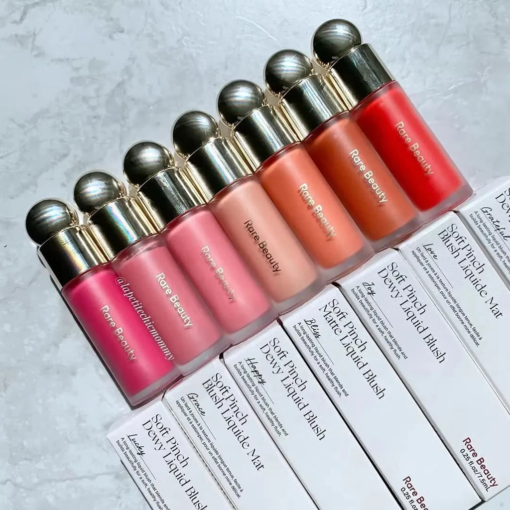 Rare Beauty Soft Pinch Liquid Blush Silky and Glide On Smoothly Long Lasting Plump Makeup Mistake-proof Seamless Encourage Lucky