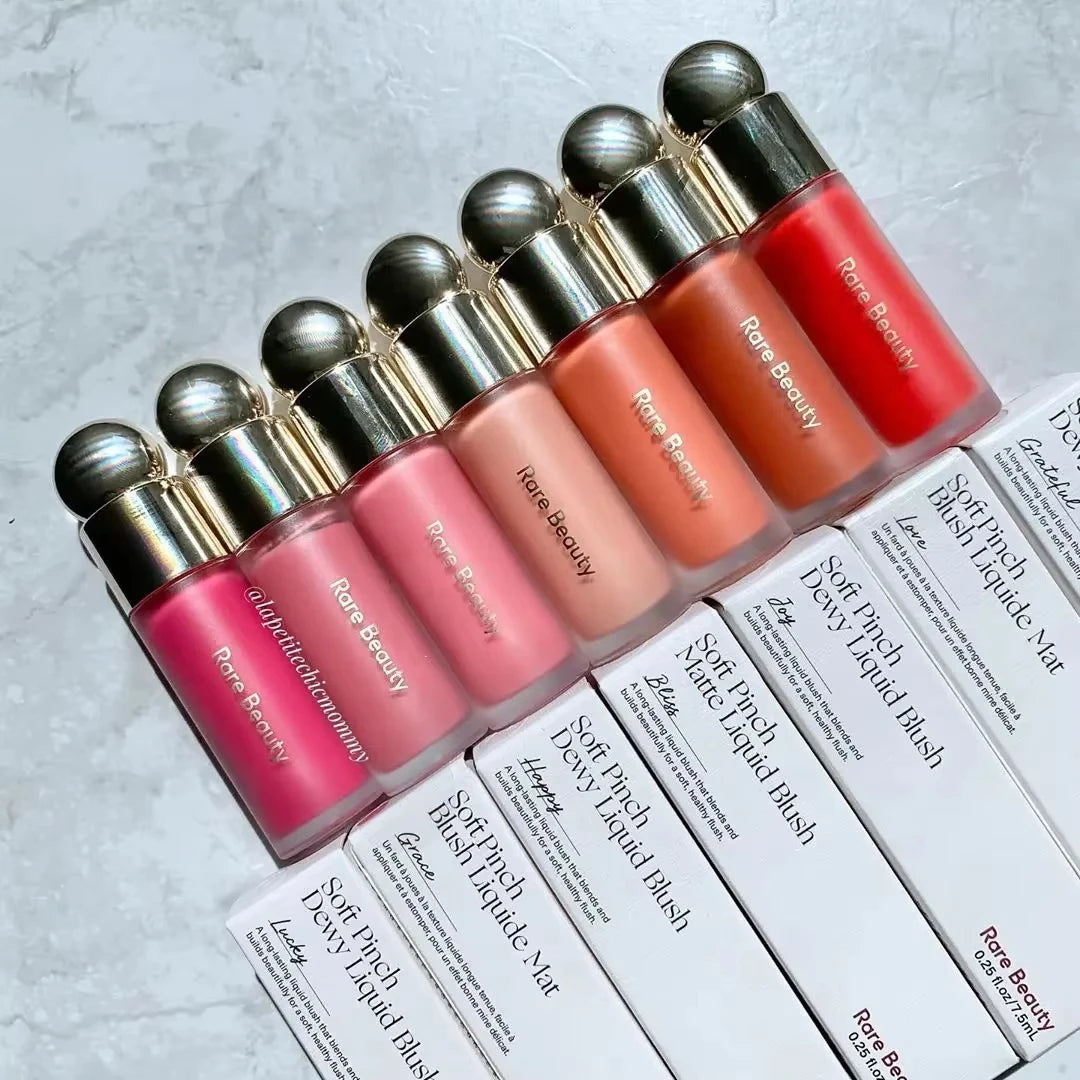 Rare Beauty Soft Pinch Liquid Blush Silky and Glide On Smoothly Long Lasting Plump Makeup Mistake-proof Seamless Encourage Lucky