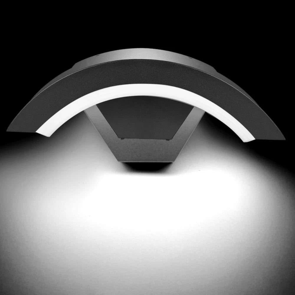 9W RGBW Smart Outdoor Wall Lamp Tuya Wifi Bluetooth App Dimmable IP65 Lighting 18W White Warm Home Street Porch LED Lights