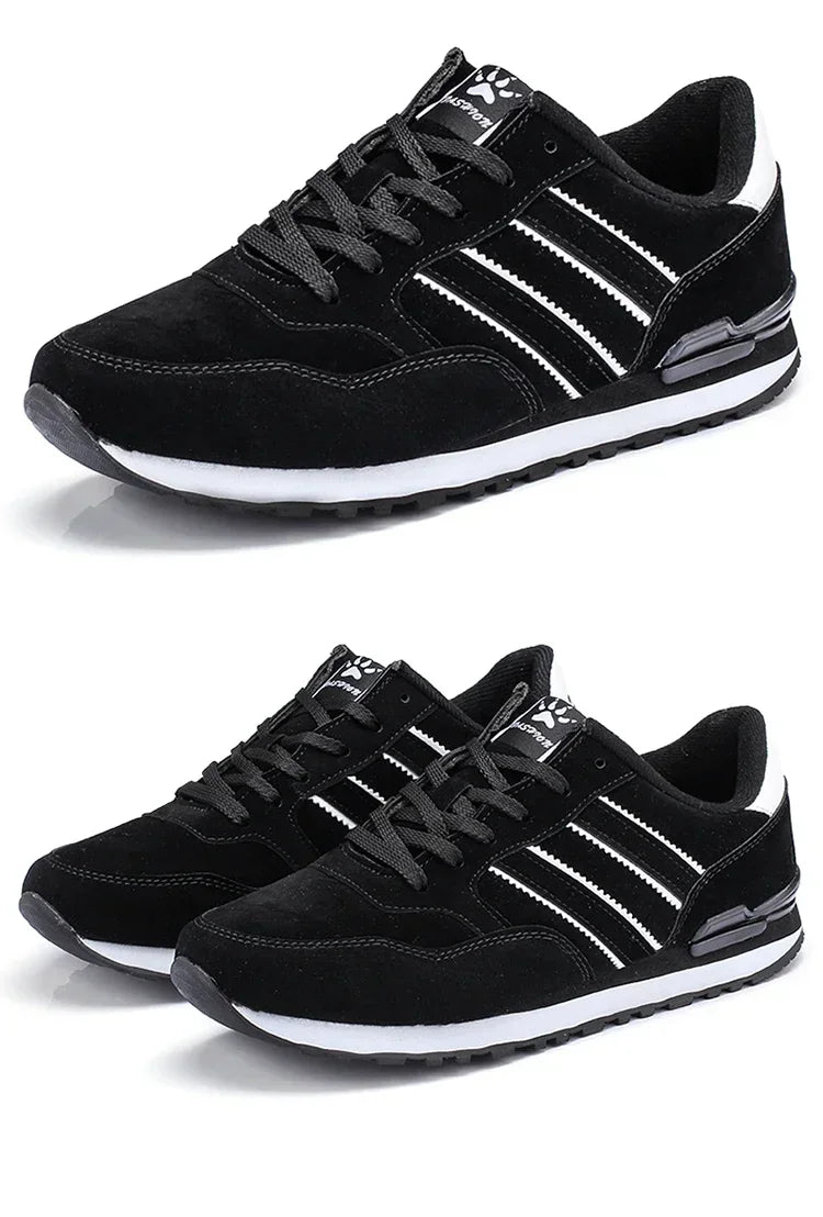 2025 New High Quality Men's Sneakers Leather Casual Shoes Autumn Breathable Men Shoes Male Flat Shoe Men's Casual Shoes