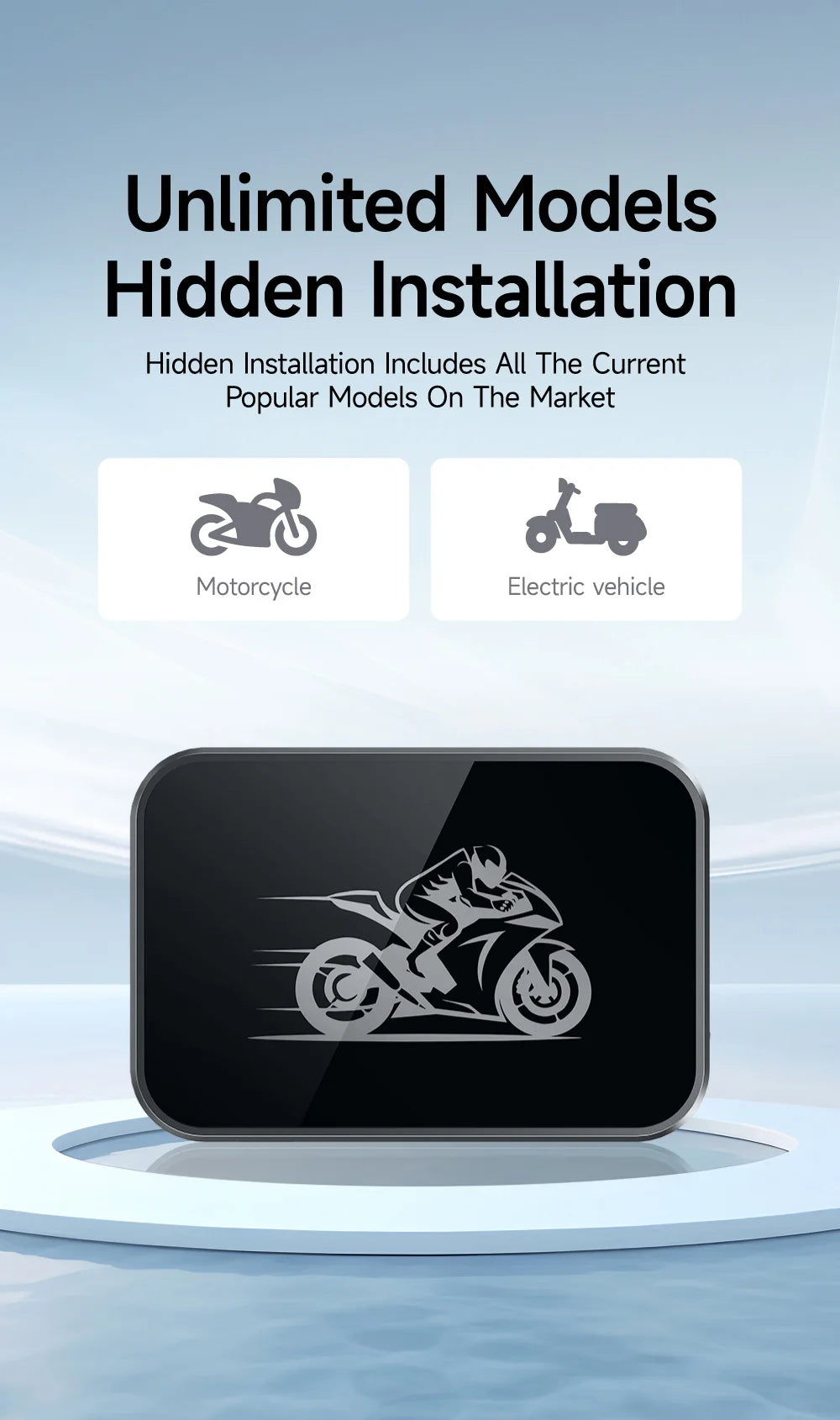 Motorcycle Action Camera Recorder Front & Rearview Waterproof Dual Full Motorcycle DVR Dash Cam Night Vision WiFi Smart Connect