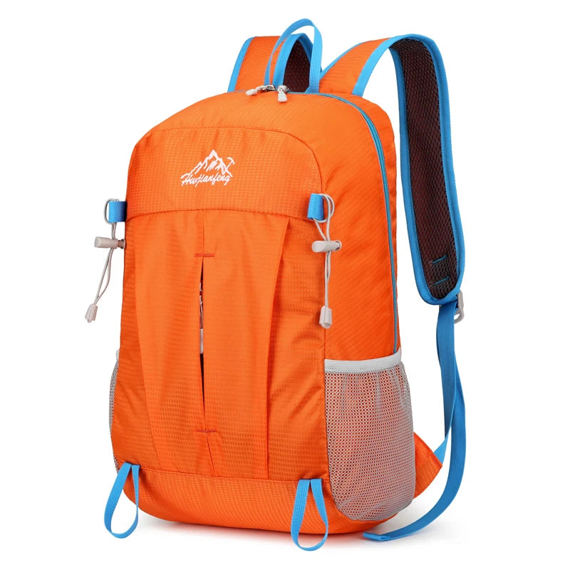 Portable Hiking Backpack Large Capacity Foldable Mountaineering Climbing Bags Durable Waterproof Lightweight Travel Bags