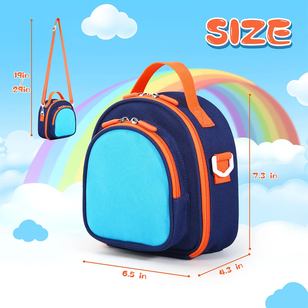 Carrying Case for Yoto Mini (2024 Edition) Travel Storage Bag Card Holder Hold Up To 30 Cards Protective Case for Audio Player