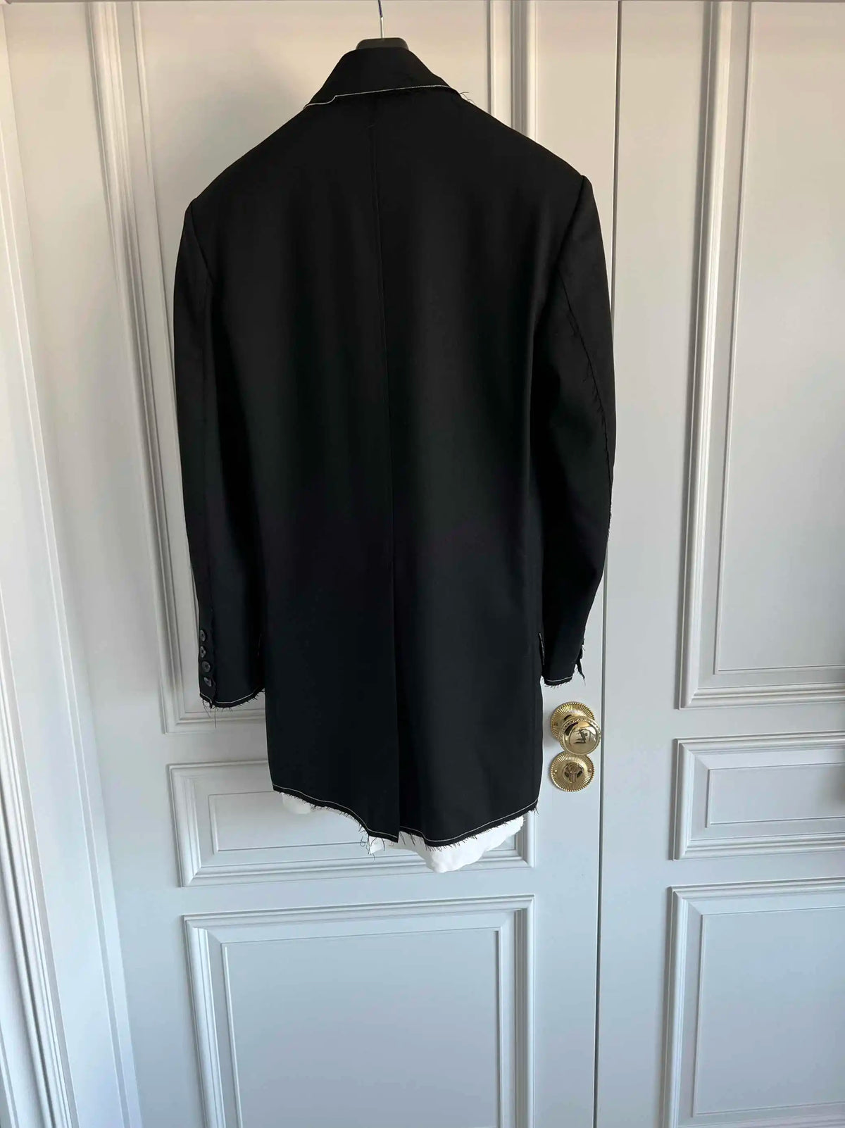 TOP-YAMAMOTO original Design Dark style loose Perisley fringed casual suit jacket for men