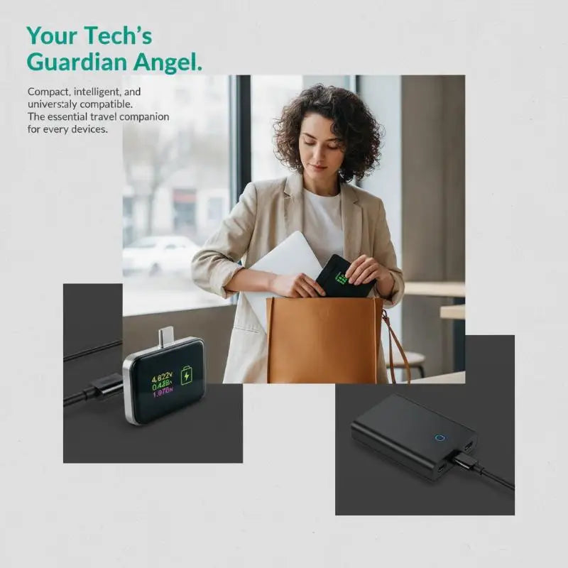140W USB C Fast Charging Adapter Digital Display High Efficiency PD Charger for Phone Tablet Laptop Office Home