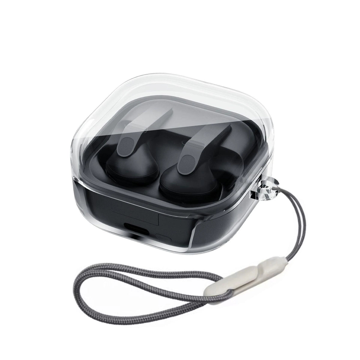 Clear Cover for Galaxy Buds 4 Pro/Buds 4/Buds3 FE/Buds 3/3 Pro CaseSoft TPU Shock Resistant Buds4 Pro Full Protective Case Cover