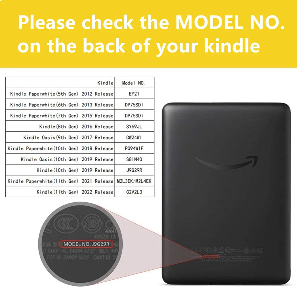 2021 All-new Case For Kindle Paperwhite 5 11th 6.8"Signature Edition Magnet Smart Cover Kindle Paperwhite4/3/2/1 Hand Strap Capa