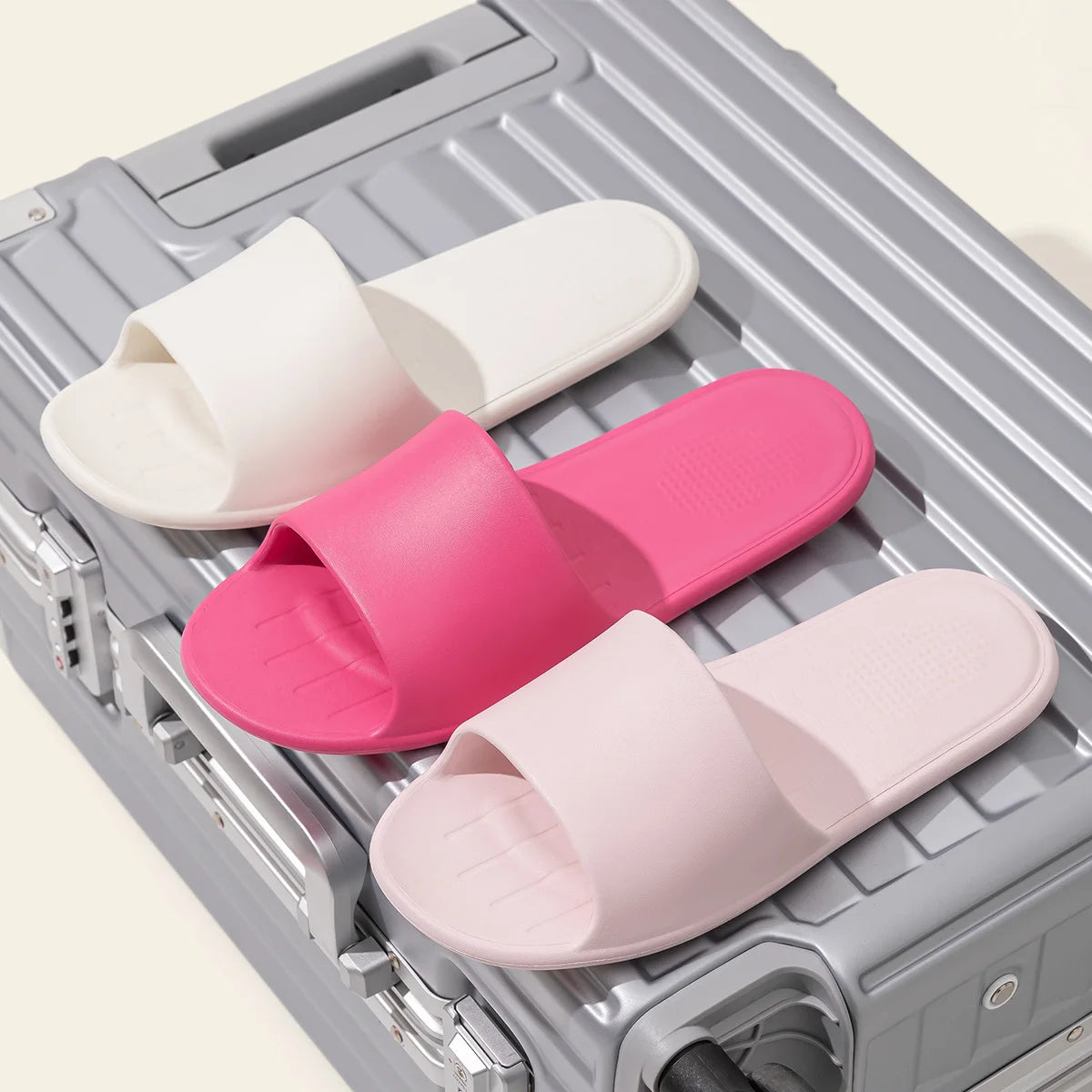 EVA Convenient Slippers Easy To Fold Travel Indoor Slippers Comfortable Light Casual Slippers