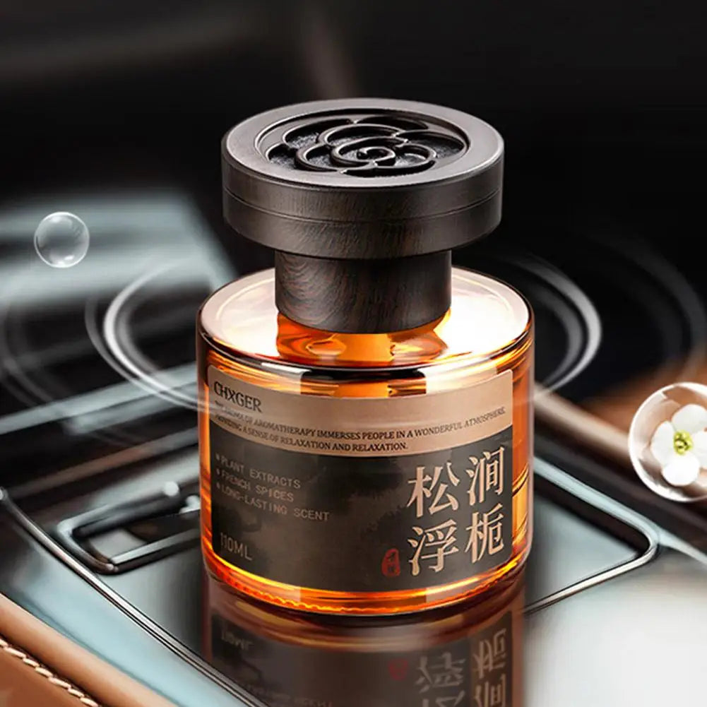 110ml Car Perfume Long-lasting Air Freshener Essential Oil Diffuser Odor Eliminator for Car and Home Interior Decor