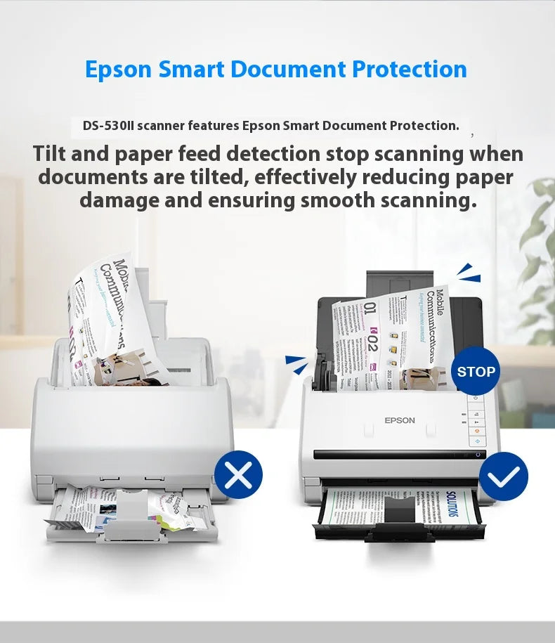 Suitable for DS-535II High Speed A3 Scanner Feed Color Document Contract Continuous Automatic USB Connection Cleaning Reminder