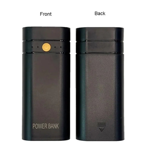2 slots 18650 Battery Charger Portable Power Bank Kit DIY Fast Charging- Power Bank Shell Case Box Power Bank Charge Storage Box